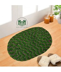 Green Jalebi Mat